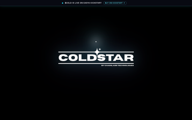 Coldstar — Infrastructure for the Next Generation of Solana